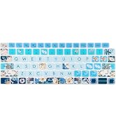 WSLUCKO Silicone Keyboard Cover Skin for Dell Latitude 3440 3450 5430 5431 54207430 7420 7410 14"...