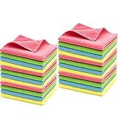 MAKUANG Microfiber Cleaning Cloths, Highly Absorbent Towels, Reusable Softer All-Purpose Cloth fo...