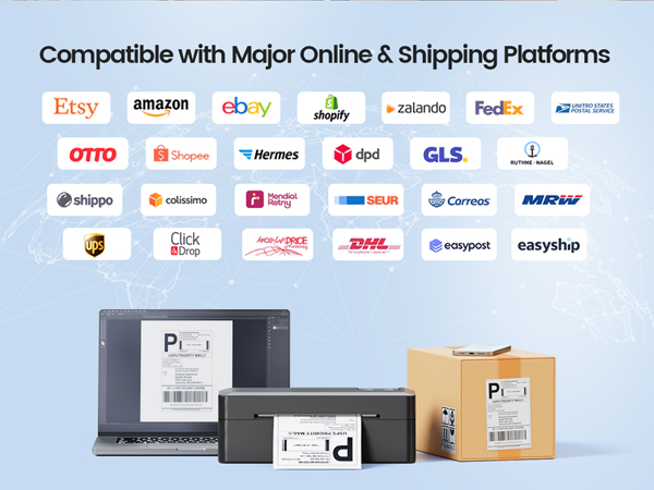 hermal Shipping Label Printer