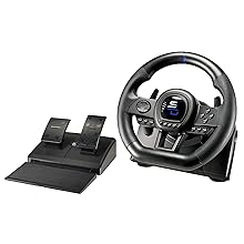 steering wheel with pedals
