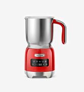 Hazel Quinn Milk Frother, 5 Functions - Ruby Red