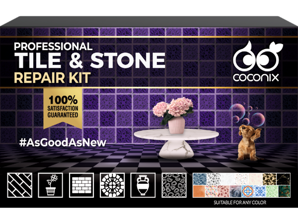 tile repair kit cracked filler ceramic porcelain chip crack hole floor fix epoxy