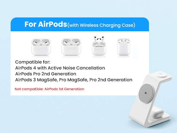 iphone and airpod charging station