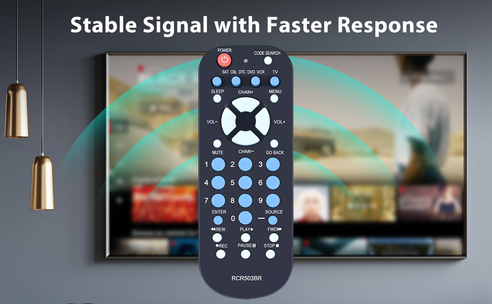 rca remote control for tv