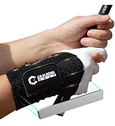 GAIARENA Golf Wrist Brace Wrist Hinge Swing Aid, Efficient Golf Swing Training Equipment Wrist Hi...