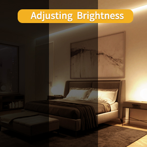 100FT Led COB strip light warm white Adjustable brightness