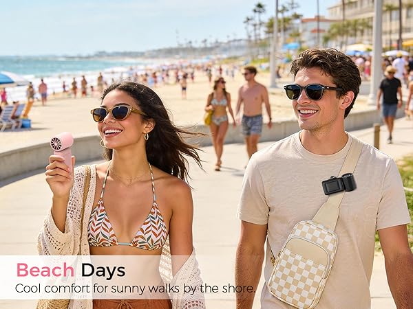 Beach Days Cool comfort for sunny walks by the shore