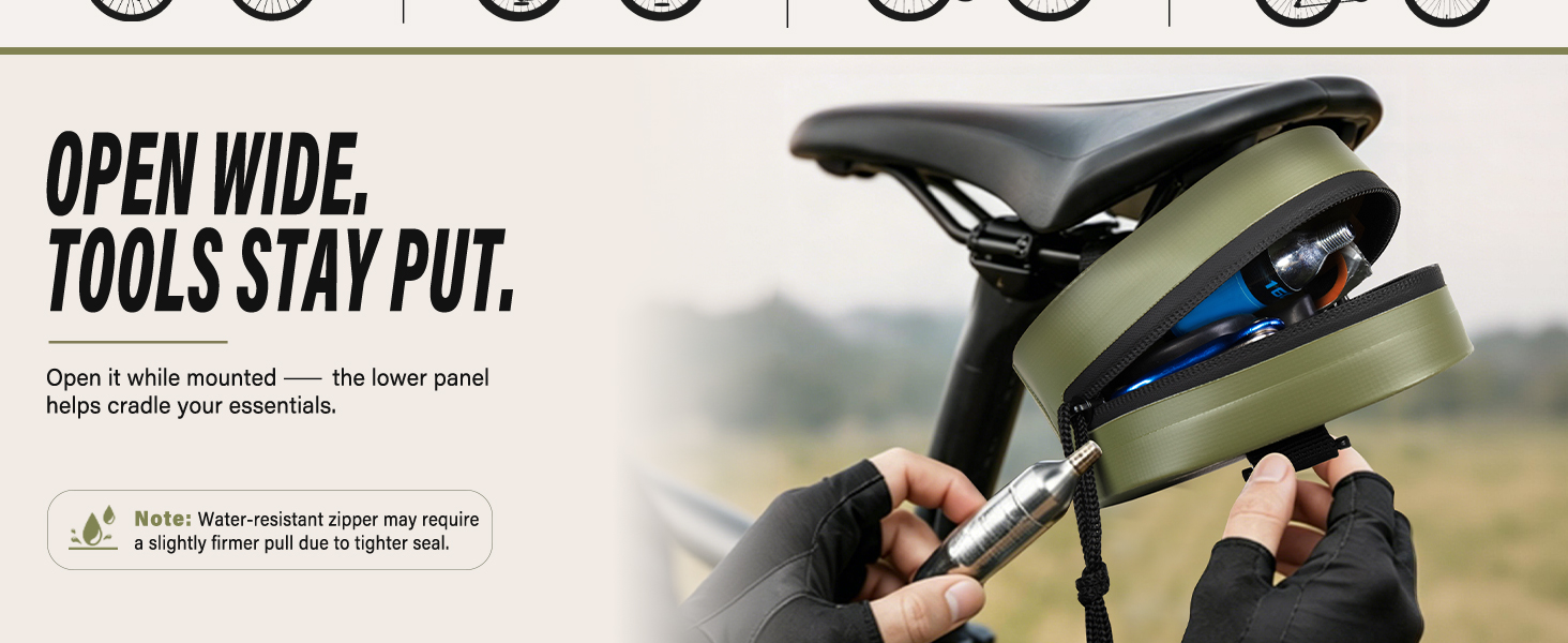 bike seat bag