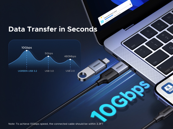 USB C to USB Adapter