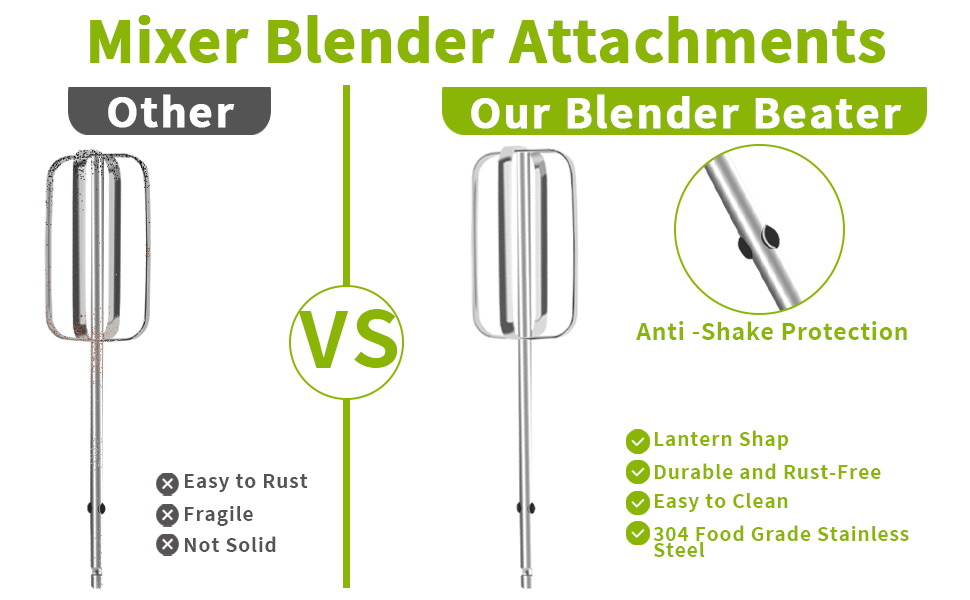 Hand Mixer Attachments Beaters