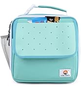 CaCTOUR Lunch Box Kids,Vivid Block Lunch Box for Boys,Large Soft Cooler Lunch Bag for Back to Sch...