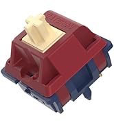 kutethy Gateron Quinn Switches, Tactile 5 Pins 59gf RGB Pre Lubed for for Gaming Keyboard DIY