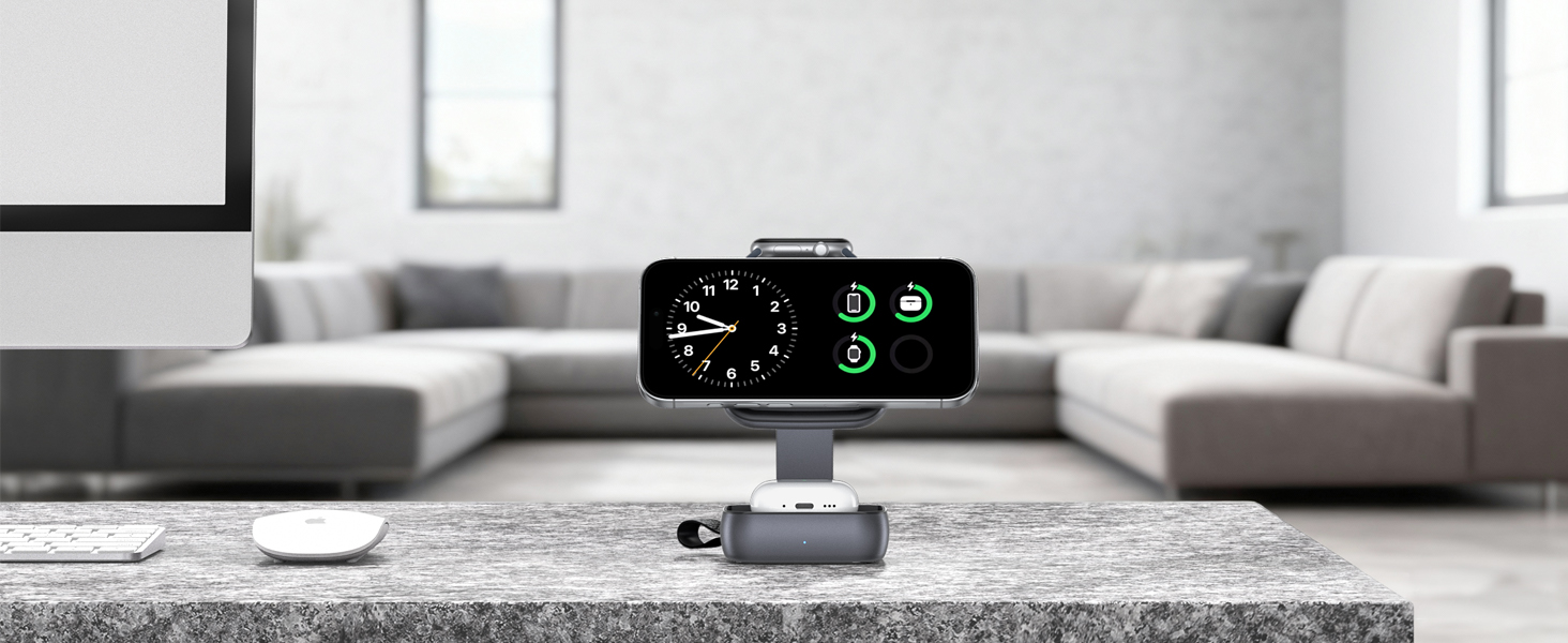 3 in 1 Wireless Charging Station