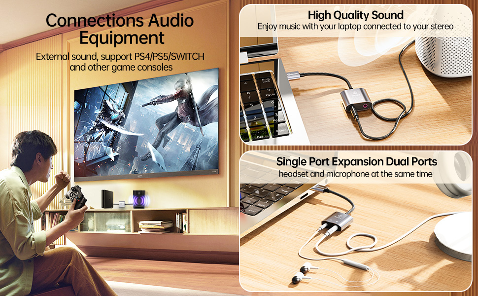 External Stereo Sound Card