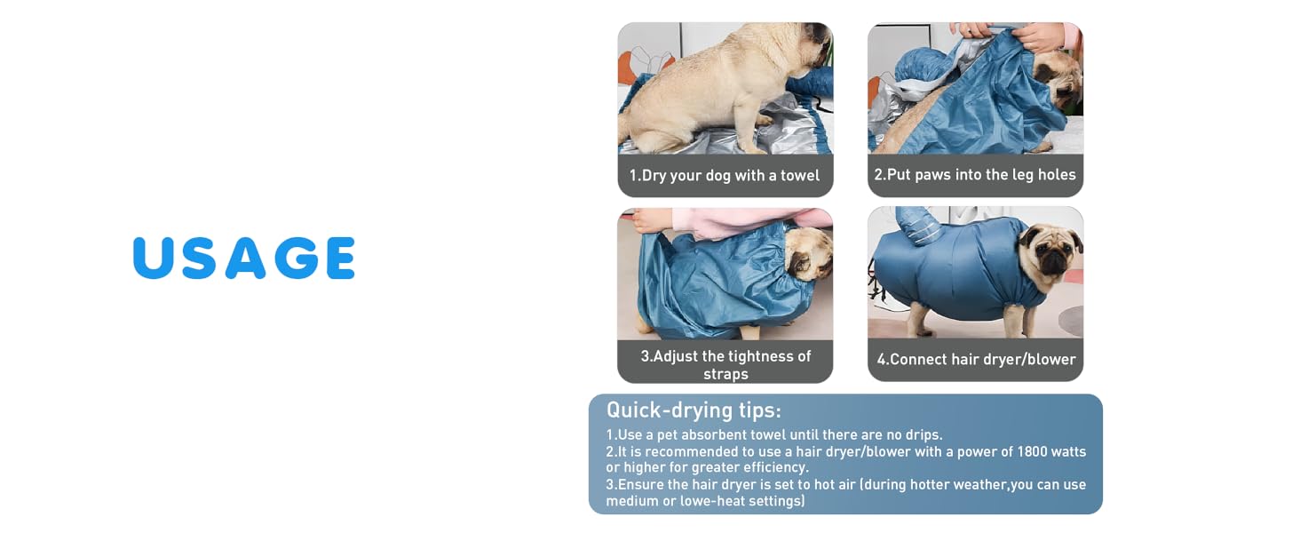 Portable Pet Dryer Box