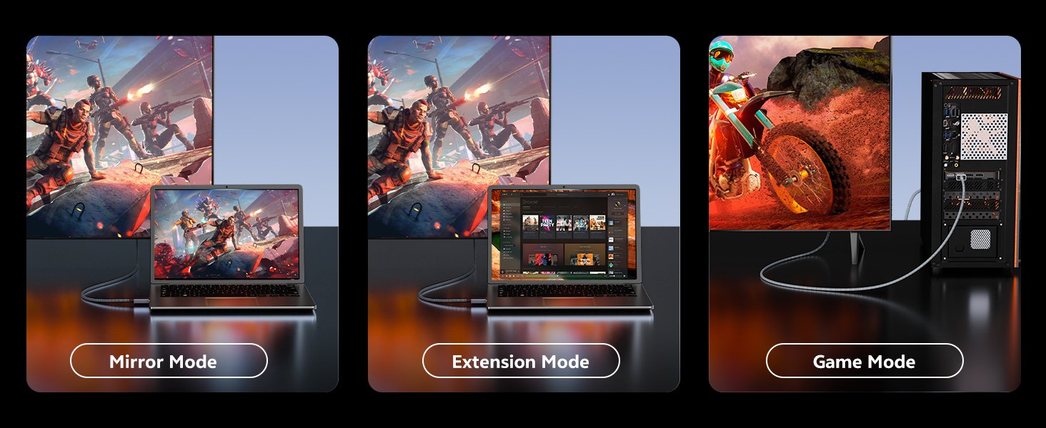 Multiple display modes