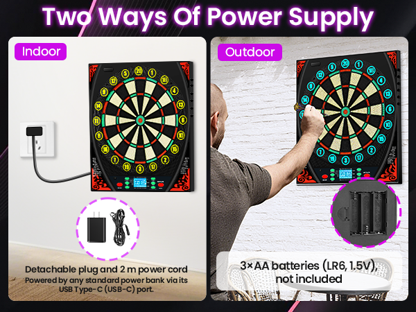soft tip dart board