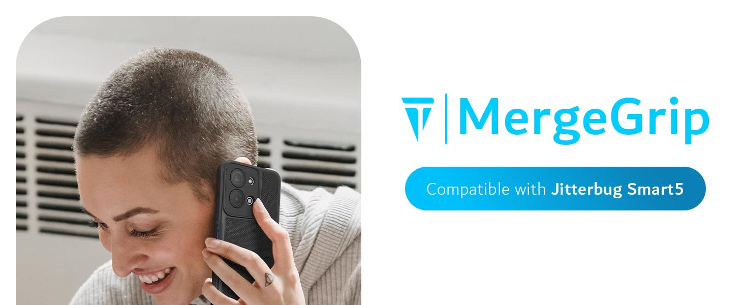 TUDIA MergeGrip Case for Lively Jitterbug Smart 5 Case