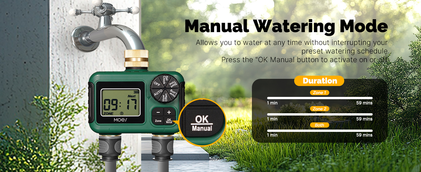 Manual Watering Mode