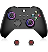 Moonag Wireless Controller for Xbox, Compatible with Xbox Series X/S/One/PC, With 2 Silicone Thum...