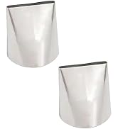 2Pcs Cake Icer Tips Large Decorating Icing Tips, Crumb Coat Piping Tips for Cake Decorating, Deco...
