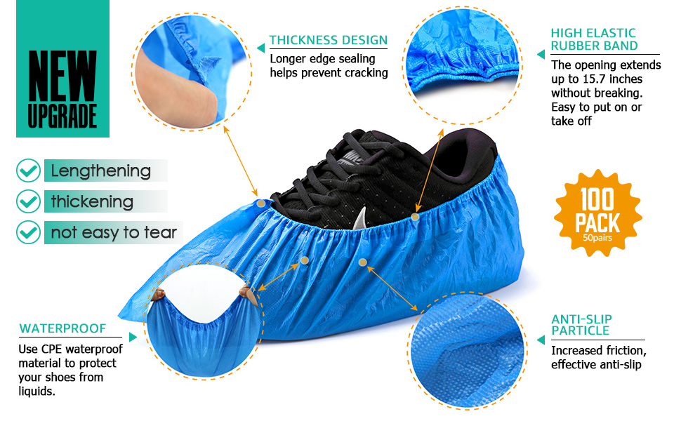 Features of shoe cover