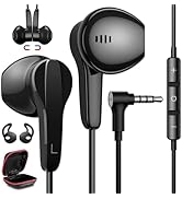 Wired Headphones for Laptop PC Chromebook School Office, Noise Isolating Ear Buds with 3.5mm Plug...