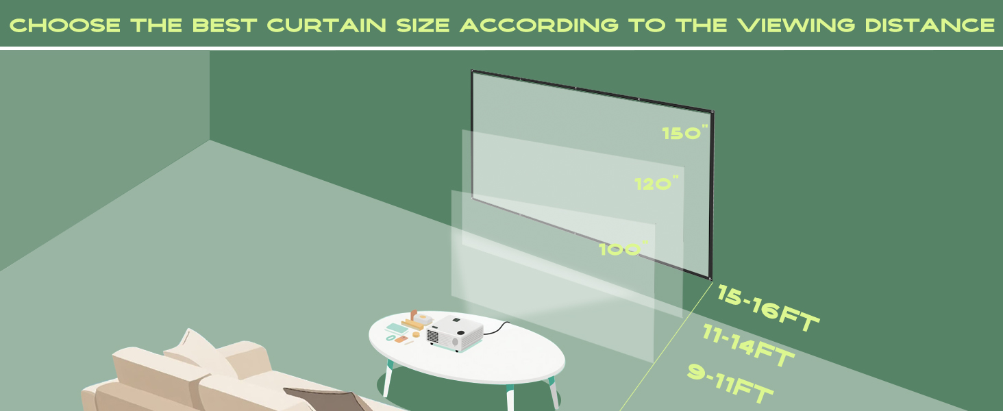 projector screen