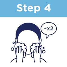 Step 4: Apply once daily, gradually increase to twice if needed or directed by your dermatologist