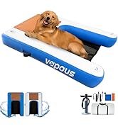 Vapaus Inflatable Dog Boat Ramp for Large Dogs – Floating Pup Ladder with Anti-Slip Surface, Port...