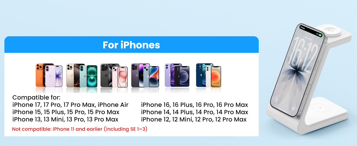 charging station iphone 17