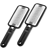 Colossal Foot Rasp Foot File, 2 Pcs Stainless Steel Pedicure Callus Remover for Feet, Professiona...