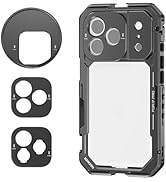 NEEWER 17 Pro Cage, Quick Release Video Rig Phone Stabilizer Compatible with iPhone 17 Pro with 6...