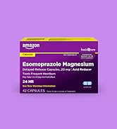 Basic Care Esomeprazole Magnesium Delayed Release Capsules, 20 mg, Acid Reducer, Heartburn...