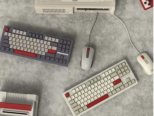 mechanical keyboard and mouse