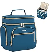 Hanke Large Toiletry Bag for Women Travel, Double Layer Organizer with Wide Opening for Full-Size...