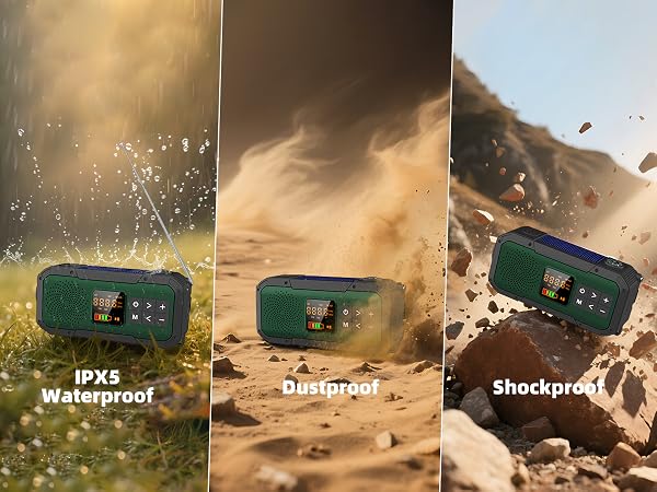 waterproof and drop-proof