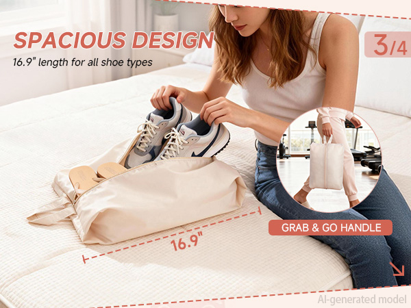 large shoe bag