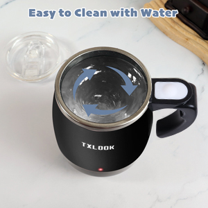 Rechargeable automatic magnetic Self stirring coffee mug electric Mixing Cup