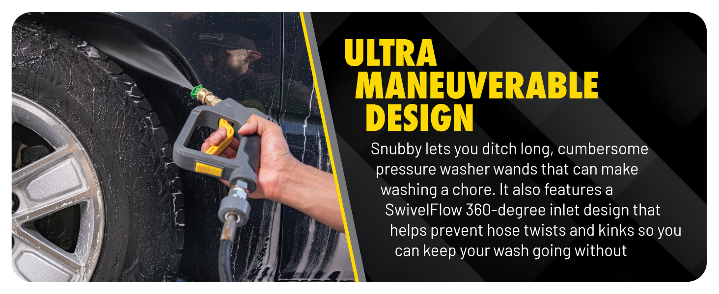 Snubby Pressure Washer Gun From Chemical Guys