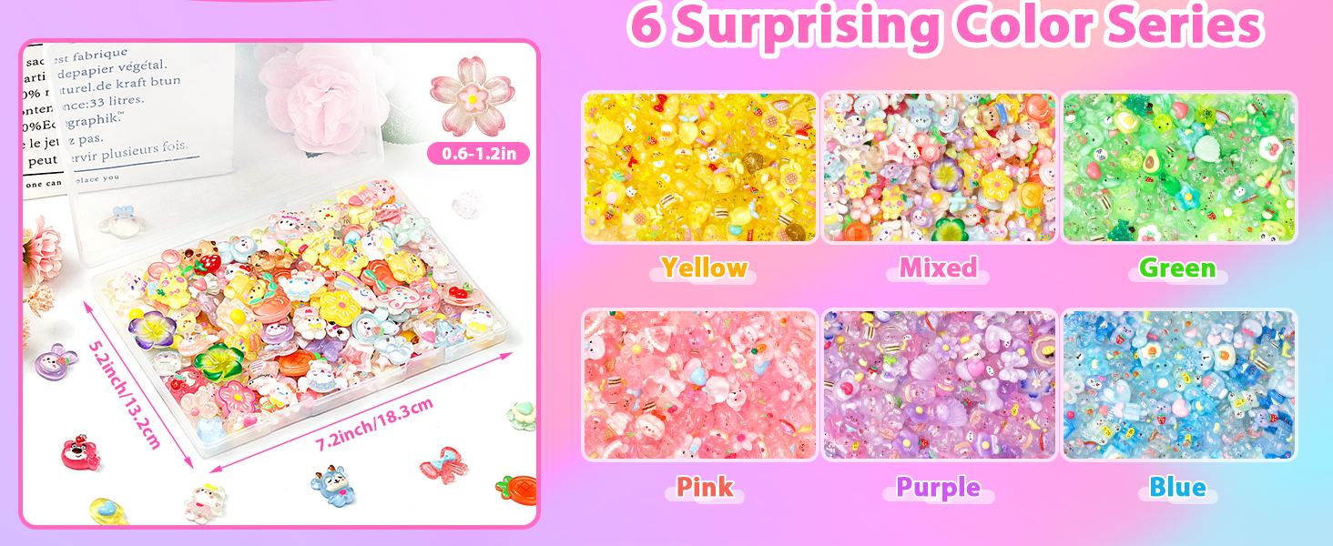 resin charms