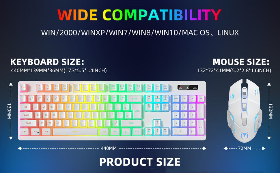 Wireless Gaming Keyboard