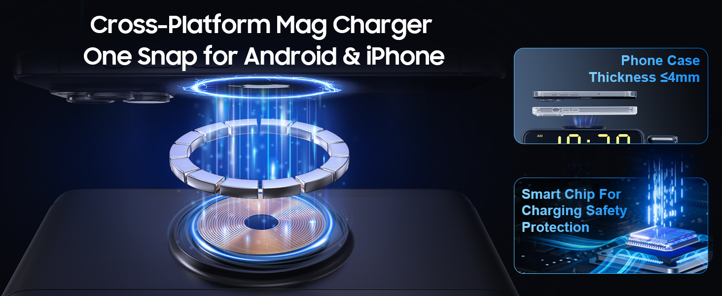 7 in 1 wireless charging station