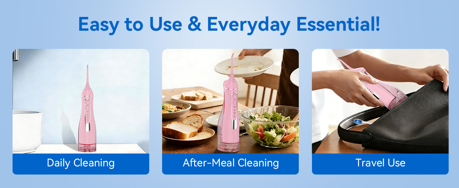 portable water flosser