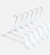 wooden suit hangers