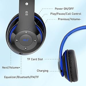 Bluetooth Headphones Over Ear