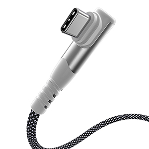 Fasgear usb c cable 5a fast charging pd cable cord type c to type c cable usb c cord black