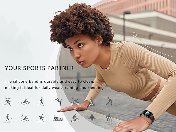a woman doing a fitness exercise