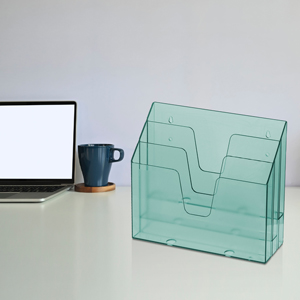 pocket display brochure wall mount hanging pamphlets folders file holder desktop portrait wall mount