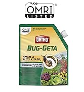 Ortho Bug-Geta Snail &amp; Slug Killer2, Pest Control Stays Effective For Up to 3 Weeks, 2 lbs